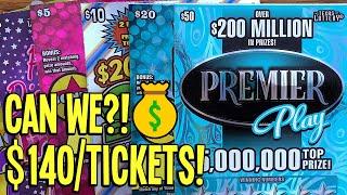 CAN WE DO IT AGAIN?  $140/TICKETS $50 Premier Play + $20 Mega 7s  Texas Lottery Scratch Offs