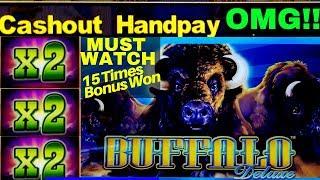 MUST WATCH ️ Buffalo Deluxe Slot MASSIVE WIN | Mega Slot Win | CASINO | Slot |Aristocrat Slot