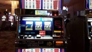 $100 HIGH LIMIT Slot Jackpot on Red White Blue Hundred Dollar Slot