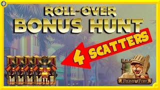 Roll-Over Bonus Hunt: Mystery Museum, Slot Vegas, Feline Fury