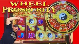 BONUS AFTER BONUS on Wheel of Prosperity!  Full session with Progressive and Bonus WINS!