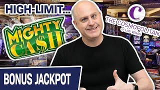 Jackpot Handpay on MIGHTY CASH  High-Limit Slots @ The Cosmopolitan Las Vegas