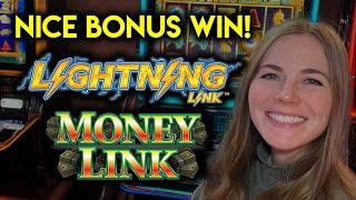 Lots of Free Spins! NEW Money Link Neptunes Realm Slot Machine!!