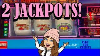 Second Spin JACKPOT plus SURPRISE Slot Machine Jackpot too!  Fun Live Slot Play!