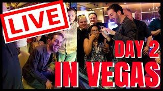 LIVE Casino Playing in VEGAS  Can we beat yesterdays?  Slot Machines with Brian Christopher