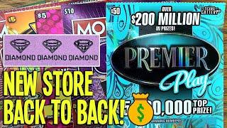 $120/TICKETS! BACK TO BACK WINS!  BIG $50 TICKET  Monopoly 100X!  TEXAS Lottery Scratch Offs