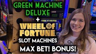 Wheel of Fortune Triple Red Hot 7s Slot Machine! BONUS! Free GAMES!!