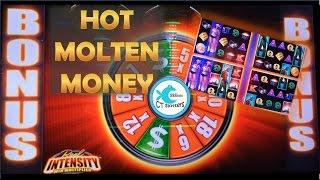 Hot Molten Money Slot Machine - Reel Intensity WMS - Nice Win!