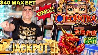 High Limit CLEOPATRA 2 Slot Machine HANDPAY JACKPOT  | Mighty Cash Slot HANDPAY JACKPOT | Part-3 #2