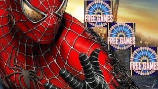 Spider Man Slot Machine Bonus Won ! Live Slot Play
