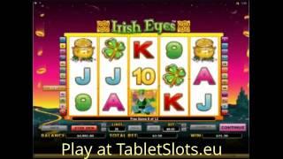 Irish Eyes 2 Video Slot - Play online Casino games on Tablet