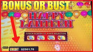 $2500 Into HIGH LIMIT Lightning Link Happy Lantern ️$25 Bonus Round Slot Machine Casino