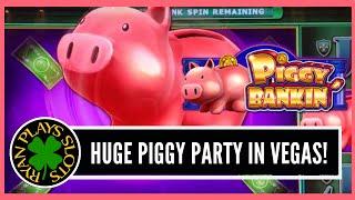 • Piggy Bankin’ Slot Huge Wins, Late Night Piggy Party in Vegas! •