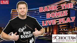 Back at Choctaw Casino & Resort in Durant for More Live Slots!