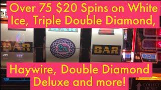 $20 Haywire White Ice Triple Double Diamond & Deluxe *High Limit* Wheelof Fortune Cigar Triple Stars