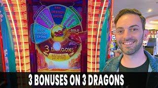 3 Dragons Slot SLAYS  3 Fiery Bonuses for the Win at Plaza Casino #AD