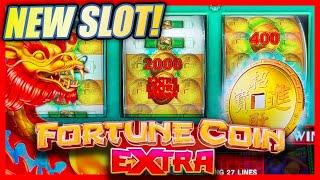 FORTUNE COIN EXTRA  NEW 3 REEL SLOT  LIVE PLAY, BIG WINS, and BONUS