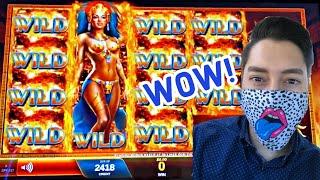 WHO knew THIS BONUS could be so AMAZING? TEMPLE OF FIRE Slot Machine