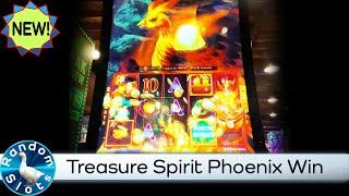 New️Treasure Spirit Slot Machine Feature Win