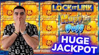HUGE HANDPAY JACKPOT On Huff N Puff Slot Machine