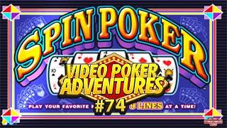 4 Aces With a Kicker 3 Times in FOUR MINUTES! Video Poker Adventures 74 • The Jackpot Gents