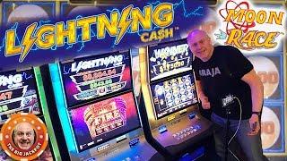 $25 Spins NEW Lightning Cash Moon Race! BONU$ ROUND Handpay | The Big Jackpot