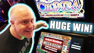 HUGE Cleopatra Handpay! 45 Free Spins Bonus | The Big Jackpot