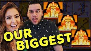 OUR BIGGEST JACKPOT EVER on CLEOPATRA in VEGAS at RESORTS WORLD!
