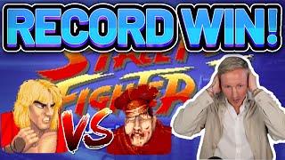 RECORD WIN! Street Fighter II BIG WIN - NEW CASINO SLOT FROM NETENT