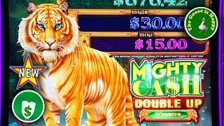 •️ New • Mighty Cash Double Up Tiger slot machine, 2 Nice Bonuses