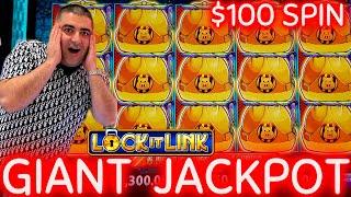 Another RECORD BREAKING JACKPOT On Huff N Puff Slot Machine