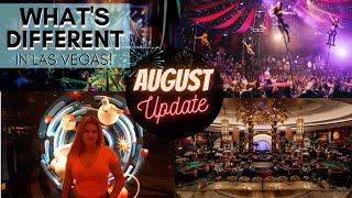 What's Different in Las Vegas? August Reopening Update!  Hotels, Masks, and More!