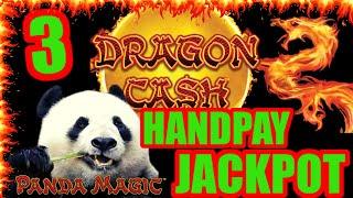 HIGH LIMIT Dragon Cash Link Panda Magic (3) HANDPAY JACKPOTS ~ $50 Bonus Rounds Slot Machine Casino