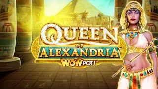 Queen of Alexandria WowPot Online Slot Promo