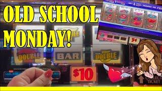 Old School Slot Machine Monday! Hotsy TotsyDouble Gold & Triple Double Gold Doubloon!