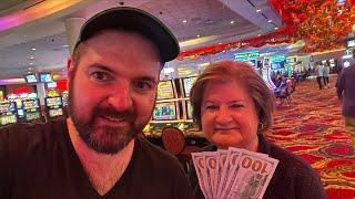 $1,000.00 Casino Live Stream With Mom!