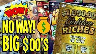 NO WAY! BIG $00's  PROFIT SESSION!  PLAYING OVER $200 in TX Lottery Scratch Offs