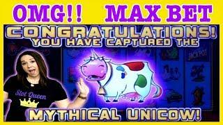 • MAX BET + UNICOW = A MASSIVE WIN FOR SLOT QUEEN ⁉️ •COULD IT BE TRUE •