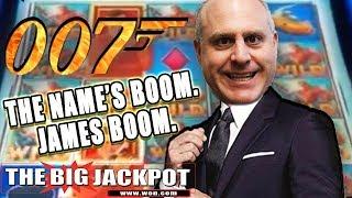 NEW GAME!  MASSIVE WIN$ on 007  DOUBLE 0 BONU$ | The Big Jackpot