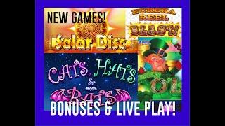 High Limit Eureka Blast, Solar Disc and More! Live play & bonuses!