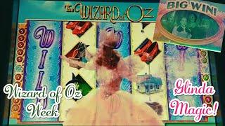 I Was Over The Wizard, Then Glinda Showed Up!  Great Wins on Wizard of Oz Slots!