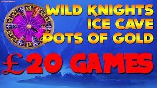 Wild Knights + Rainbow Riches £20 Mega Games