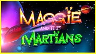 BEAM US UP for a BIG WIN  on MAGGIE and the  MARTIANS  with EZ Life Slot Jackpots