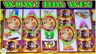 WOW 4 COINS TRIGGER PAID OFF️ BIG WIN ON BUFFALO GOLD REVOLUTION INSANE SPINS