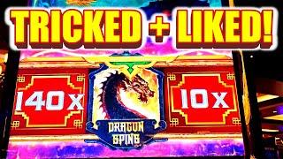 THIS NEW GAME TRICKED ME BUT I LIKED IT!!!! * DRAGON KINGDOM SPINS!!! - Las Vegas Casino Slot Bonus