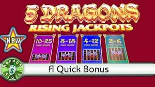 ️ New   5 Dragons Rising Jackpots slot machine, a Quick Bonus