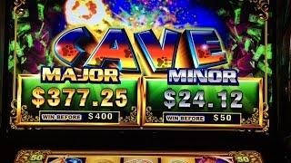 Cash Cave Slot HUGE WIN!!! - Ainsworth