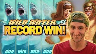 RECORD WIN!!! WILD WATER BIG WIN - €5 BONUS ON CASINO SLOT FROM NETENT