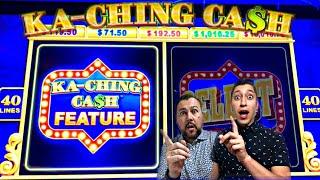 LUCK HAS ARRIVED ON THE NEW KA-CHING CASH SLOT MACHINE