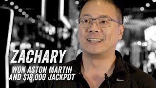 Zachary Wins an Ashton Martin AND $18K Jackpot at San Manuel Casino! [Jackpot Stories - Ep.14]
